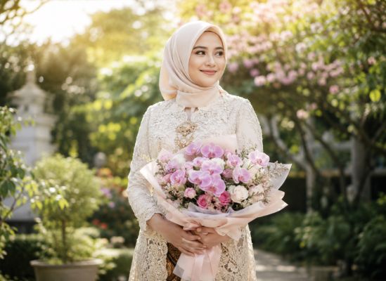 Bunga sebagai simbol perempuan hebat